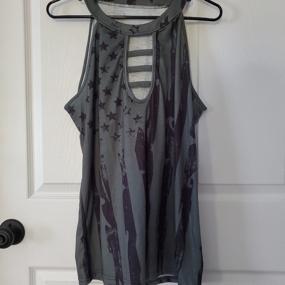 Tops - Stars & Stripes Hollow Tank